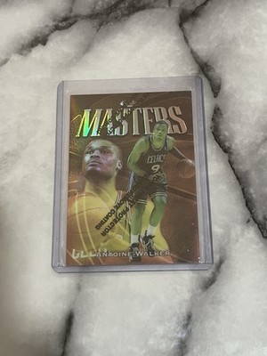 1997-98 Topps Finest Masters Antoine Walker Refractor #83 (w/peel) - Celtics