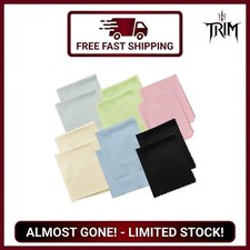 12 Pack Microfiber Cleaning Cloths for Glasses Screens Cameras Lens Wipes 6x7