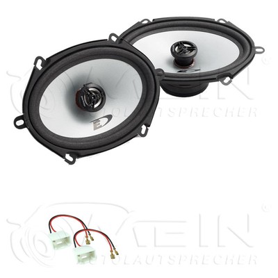 ALPINE LAUTSPRECHER für MAZDA 6 Typ GH 2008-2012 Vorn Tür 2-Wege Koax 200W #B9R0