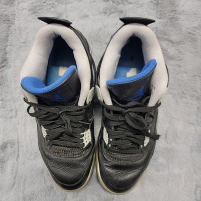 Air Jordan 4 Retro Motorsports Alternate Shoes Mens 10.5 Black