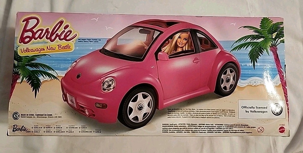 Mattel V1866 Barbie VOLKSWAGEN Beetle and Doll Set for sale