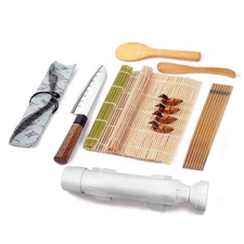 Sushi Making Kit for Beginners, All in One Sushi Maker Set with Sushi Mats Ba...