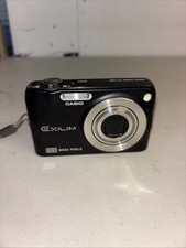 Casio Exilim EX-Z1200 Black Compact Digital Camera Untested For Spares & Repairs