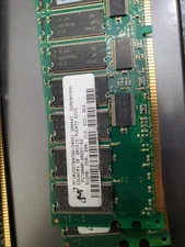 lot of 2  PC1600R-20221-B2 512MB DDR Server Memory RAM free ship