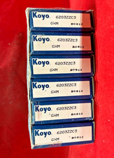 KOYO 6203ZZC3 DEEP GROOVE BALL BEARING 17X40X12MM