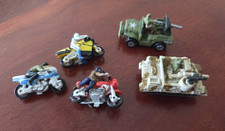 Vintage Galoob Micro Machines Military Motorcycle Toy Vehicles Lot