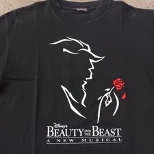 Rare Vintage Original Beauty And The Beast On Broadway 1994 Shirt L 22x28