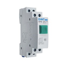 Din Rail Mounting Momentary Push Button Switch Normally Open/ Closed 2NO 2NC NP9
