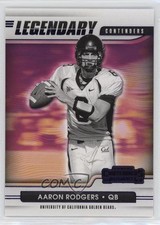 2021 Panini Contenders Draft Picks Legendary Purple Aaron Rodgers #3 0l7n