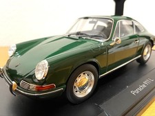 Norev Porsche 911 L Green 1/18 Scale Diecast Model Car Narrow Interior
