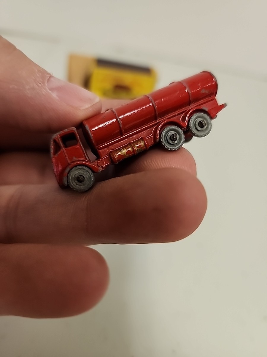 Vintage Matchbox Moko Lesney No. 11 Esso Petrol Tanker W/ Original