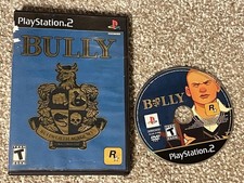 Bully PlayStation 2 PS2 No Manual Black Label PlayStation TESTED RESURFACED DISC