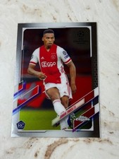 JURRIEN TIMBER - 2021 TOPPS CHROME EUFA CHAMPIONS LEAGUE SOCCER BASE ROOKIE CARD. rookie card picture