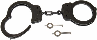 Handcuffs M1900-1 Heavy-Duty Security Portable Durable Law Enforcement Melonite