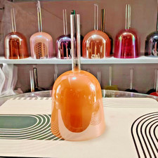 Handle 432Hz Perfect Pitch D Sacral Chakra Quartz Crystal Singing Bowl 6.5"