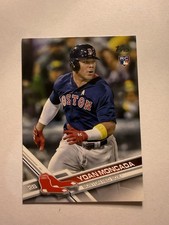 2017 Topps - Yoan Moncada #210 Blue Jersey Rookie Card. rookie card picture