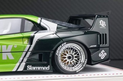 Ferrari F40 LBWK (Green/ Black) [Davis & Giovanni] 1:18 scale | eBay