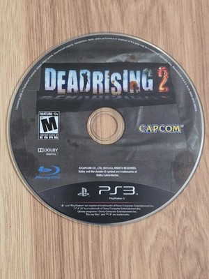 Dead Rising 2 video game disc for the Sony PlayStation 3