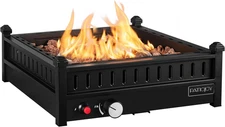 Portable Tabletop Propane Fire Pit, Patiojoy 40,000 BTU Table Top Fireplace with