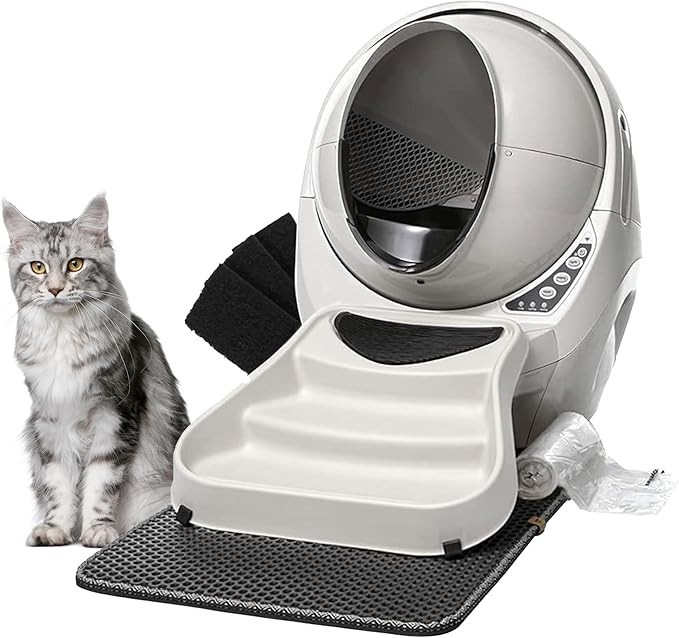 Litter-Robot 3 Connect Core Bundle by Whisker, Beige - Inclu