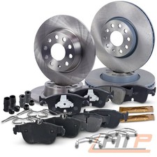 BREMSSCHEIBEN + BREMSBELÄGE VORNE + HINTEN FÜR AUD A3 8Y VW GOLF 8