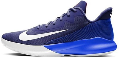 Nike Precision 4 Blau Weiß Herren Sneaker Schuhe Größe UK 8