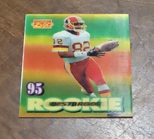 1995 SPORT FLIX FOOTBALL CARD MICHAEL WESTBROOK #121 WASHINGTON REDSKINS ROOKIE. rookie card picture