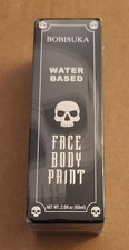 NEW Bobisuka Water Based Face Body Paint 10 Orange 2 oz Halloween Cosplay Stage