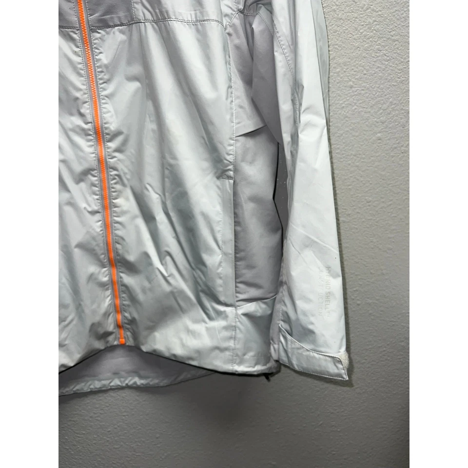 Chaqueta Helly Hansel Shell híbrida para mujer construcción Shell gris cremallera completa mediana Foto 4 de 4