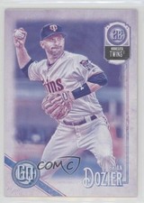 2018 Topps Gypsy Queen Missing Black Plate Brian Dozier #269 z7h