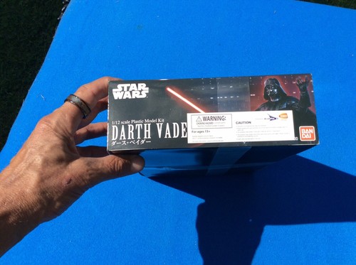 Bandai Star Wars Darth Vader 1/12 Scale Action Figure Model Kit New Sealed Box - Picture 6 of 6