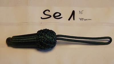 Schützen Eichel für Schützenschnur grün ca 40mm 2 Stück (SE1)(je3,00)