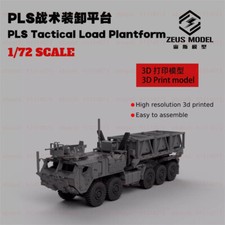 3d Printed 1/72/144 U.S. Army Oshkosh 10�10 PLS Tactical Loading Platform