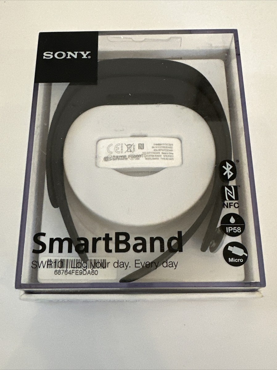 Sony Mobile SWR10 SmartBand Activity Tracking Wristband NFC Media