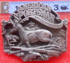The American Sportsman 1992 Commemorative Belt Buckle
