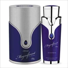 Magnificent Blue ARMAF Eau de Parfum Spray for Men 3.4oz