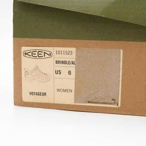 KEEN 1011523 Voyageur Hiking Shoes Brindle/Alaskan Blue Women's Size 6 - Picture 2 of 9
