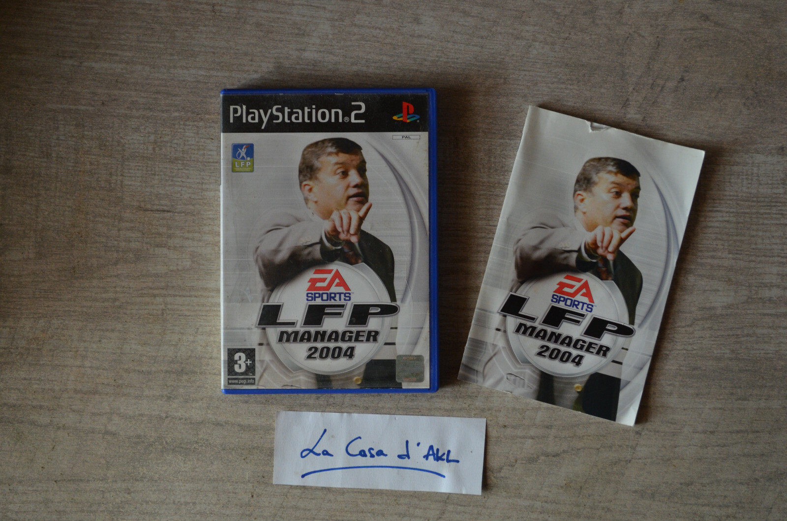 LFP Manager 2004 complet sur Playstation 2 - PS2 FR