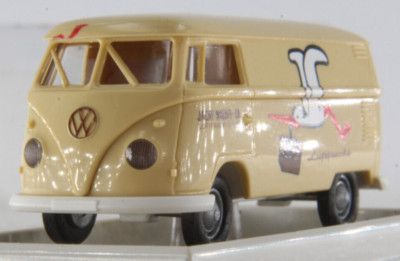Brekina 1:87 VW A.S.S T1b Kasten Jacky Maeder Luftfracht Storch Schweiz 201 OVP