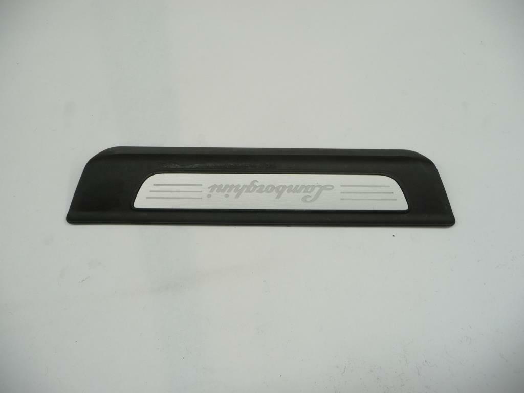 2019-2020 Lamborghini Urus Rear Left Scuff Plate Sill Trim 4ML853375 OEM A1