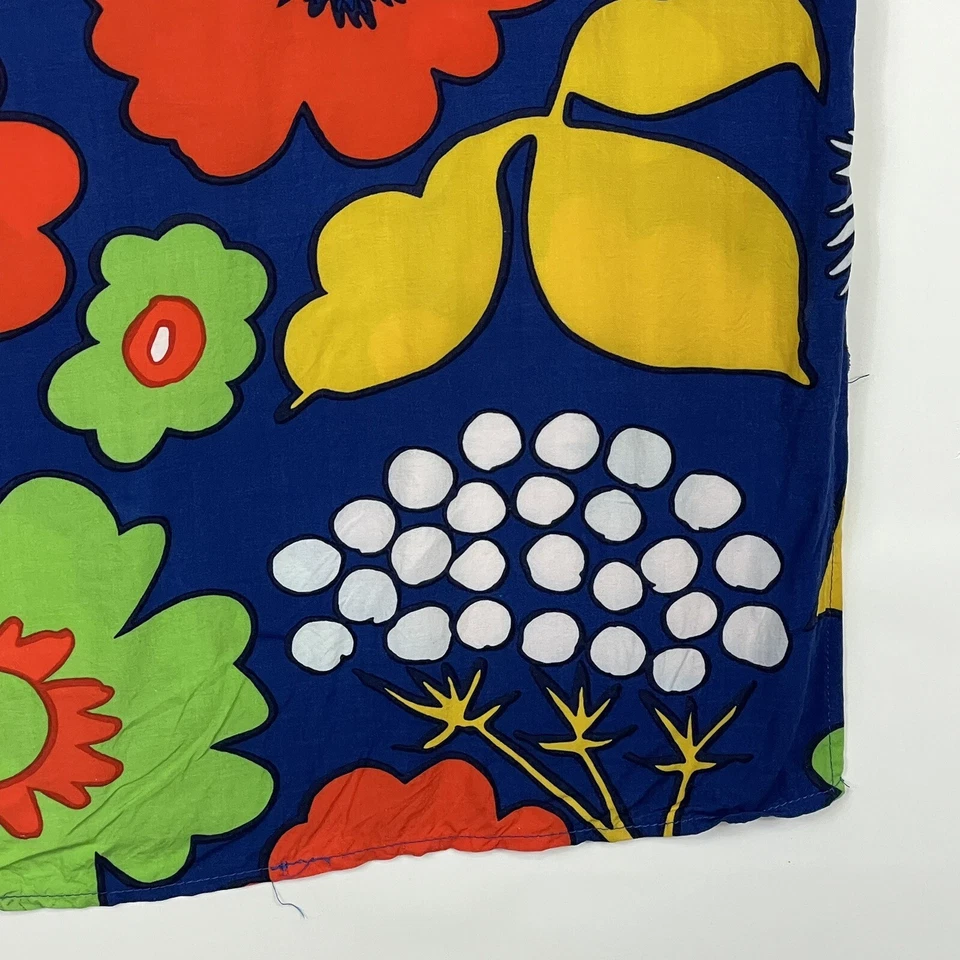 Mini Vestido Marimekko for Target Kukkatori Azul Audaz Estampado Floral Para Mujer Pequeño Foto 3 de 4