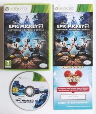 XBOX 360 : EPIC MICKEY 2 : L'AVVENTURA DI TOPOLINO E OSWALD - Completo, ITALIANO