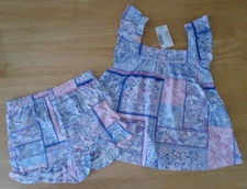 The Children's Place Girl's Patchwork Short Set/NWT/Size 3T/RTLS $32.95