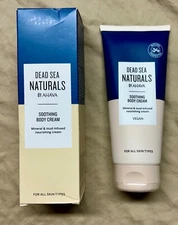 Dead Sea Naturals by AHAVA Soothing Body Cream - 6.8 oz - SEALED TUBE