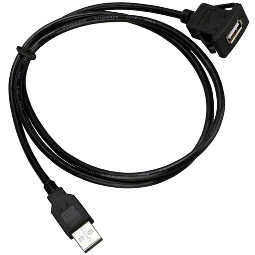 1 m USB 2.0 A Male to USB A Female Car Dashboard Flush Mount Extension - Picture 2 of 11