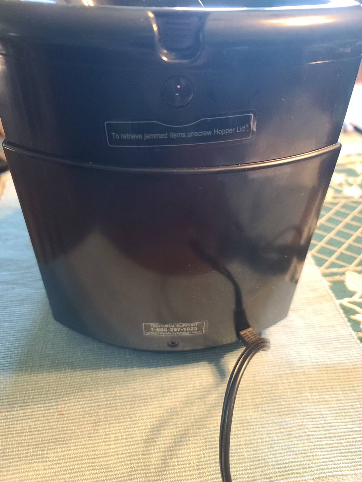 Royal Sovereign Quick Sort Counter Top Coin Sorting Machine QS1AC