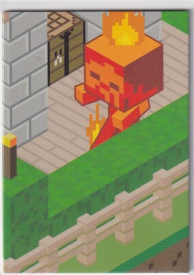 Panini Minecraft Time to Mine Trading Cards Karte Nr. 63 Scene Card House 9