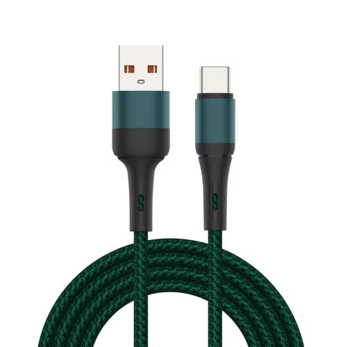 Câble charge rapide USB C transfert de données cordon tressé 1M - Imagen 11 de 11