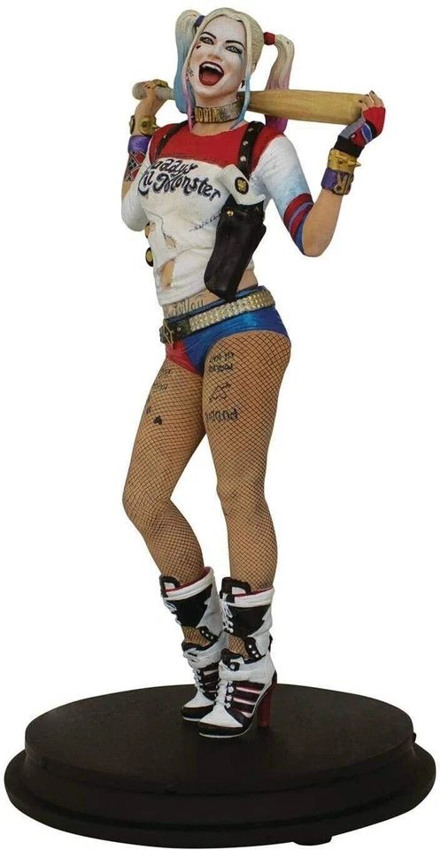 Coffret DC Comics Icon Heroes Suicide Squad Harley Quinn Paperweight Statue neuf - Photo 1/1