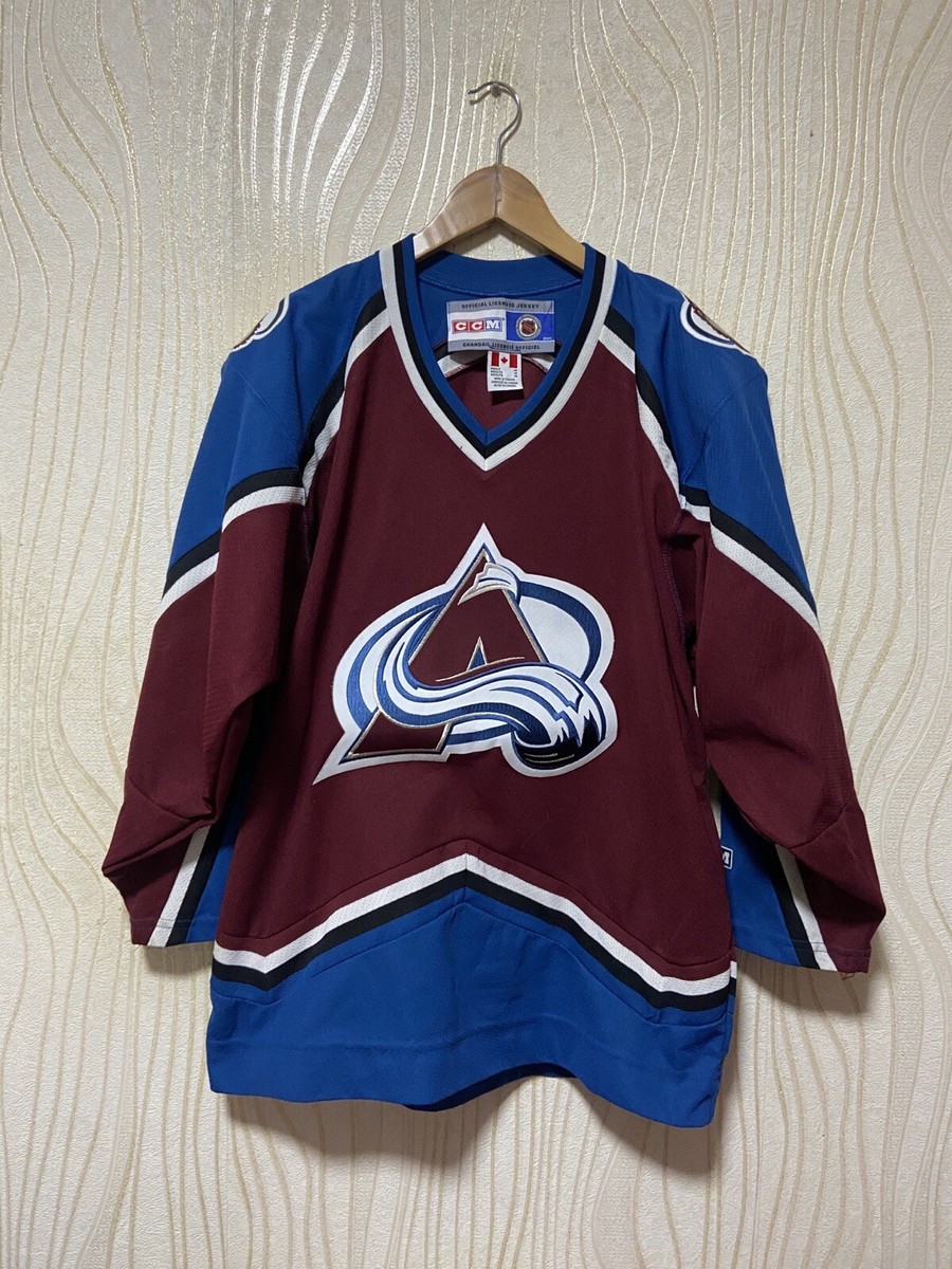 Colorado Avalanche hockey sur glace 1995 vintage confort